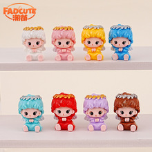 天使娃娃diy装饰品直播盲盒袋配件树脂萌粒摆件微景观桌面小摆件