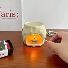 原创设计陶瓷香薰炉美容院会所瑜伽卧室茶室精油加热扩香炉香薰灯