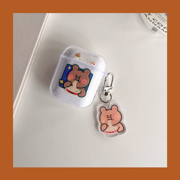 Noodle bear + pendant