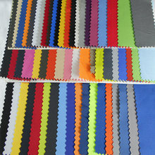 珍珠条 春亚纺格子 格中点复合布过胶PU防水透气服装鞋帽工艺面料