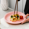 Cross -border plate Home Creative Creative Ceramic Different Cooking Cooks Ins Wind Dessert Sausa Disk Japanese -style Steak Food Date