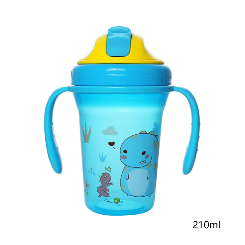 Fabricante de origen Taza de agua para niños Taza de pico de pato Taza de paja Taza de plástico Taza de agua 360 Serie completa de tazas para bebés