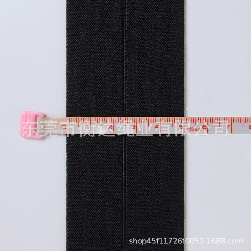 Stock 4 - 10cm color blanco y negro de nylon doblado cinturón elástico vestido de mujer cinturón elástico accesorios