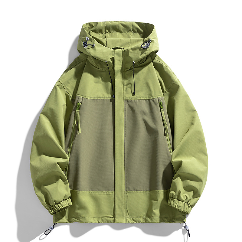 Fashionable hooded men's 2024 spring and autumn new Korean version workwear handsome casual versatile assault jacket_voghion.com