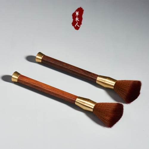 Tea brush does not shed hair, tea pen, pot maintenance brush, tea tray sweeper brush, tea set accessories, coffee table cleaning, tea brewing brush, pot pen