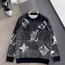 【专柜同款】毛衣男秋冬2025新款圆领毛绒衣保暖针织衫大牌旗舰店