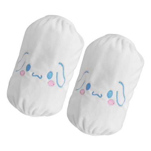 Sleeves women's short winter lightweight anti-fouling sleeves adult work office sleeves student plush cute hand sleeves