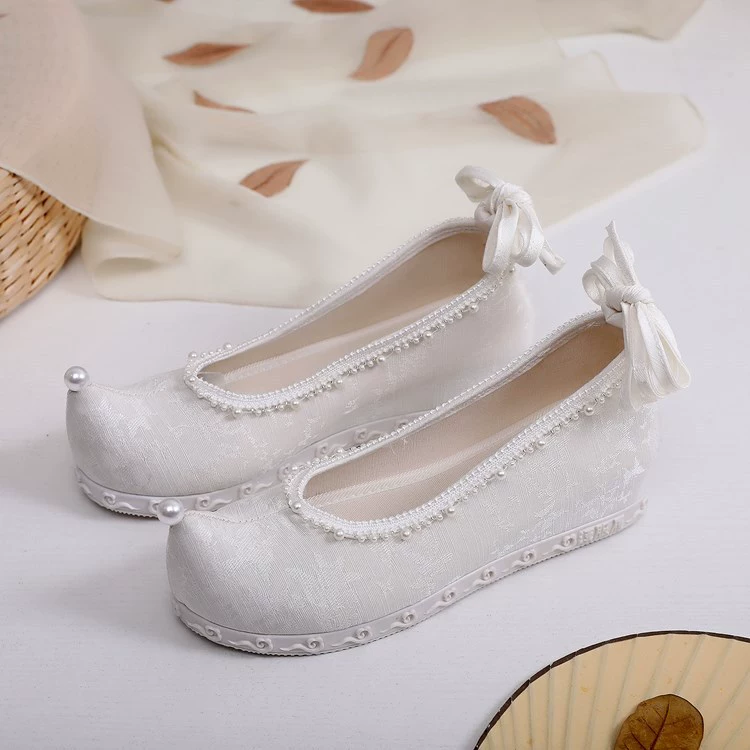 Sujin 2021, новая обувь Hanfu, обувь с увеличенной вышивкой, антикварная Студенческая Женская Однослойная обувь, Тканевая обувь