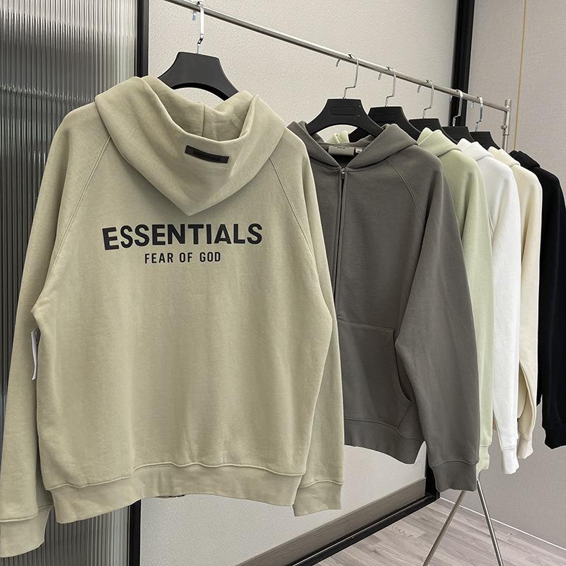 Fog Multi-Line Jacket with Double Row Silicone Casual Zipper on the Back, Youthful Casual Hooded Sweatshirt Cardigan for Men