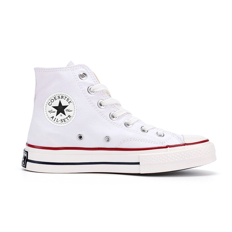 CAOVNRES Meiqi Converse 1970s Milk Tea Low-top High-top Canvas Shoes Women's ulzzang All-match Board Shoes for Men