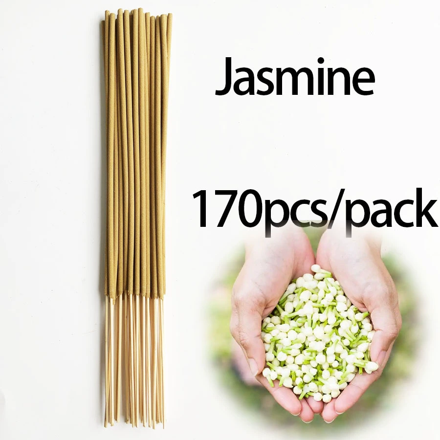 24/73/170 aromatherapy sticks, cross-border household bamboo stick incense, various flavors, optional quantity, can be customized with temu labeling