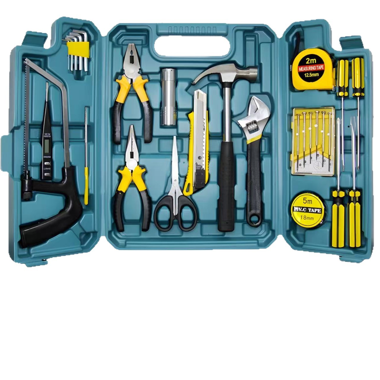 8pcs 9pcs 12pcs Kit de herramientas caseras para vehículos inmobiliarios regalo hardware caja de herramientas personalizada image 6