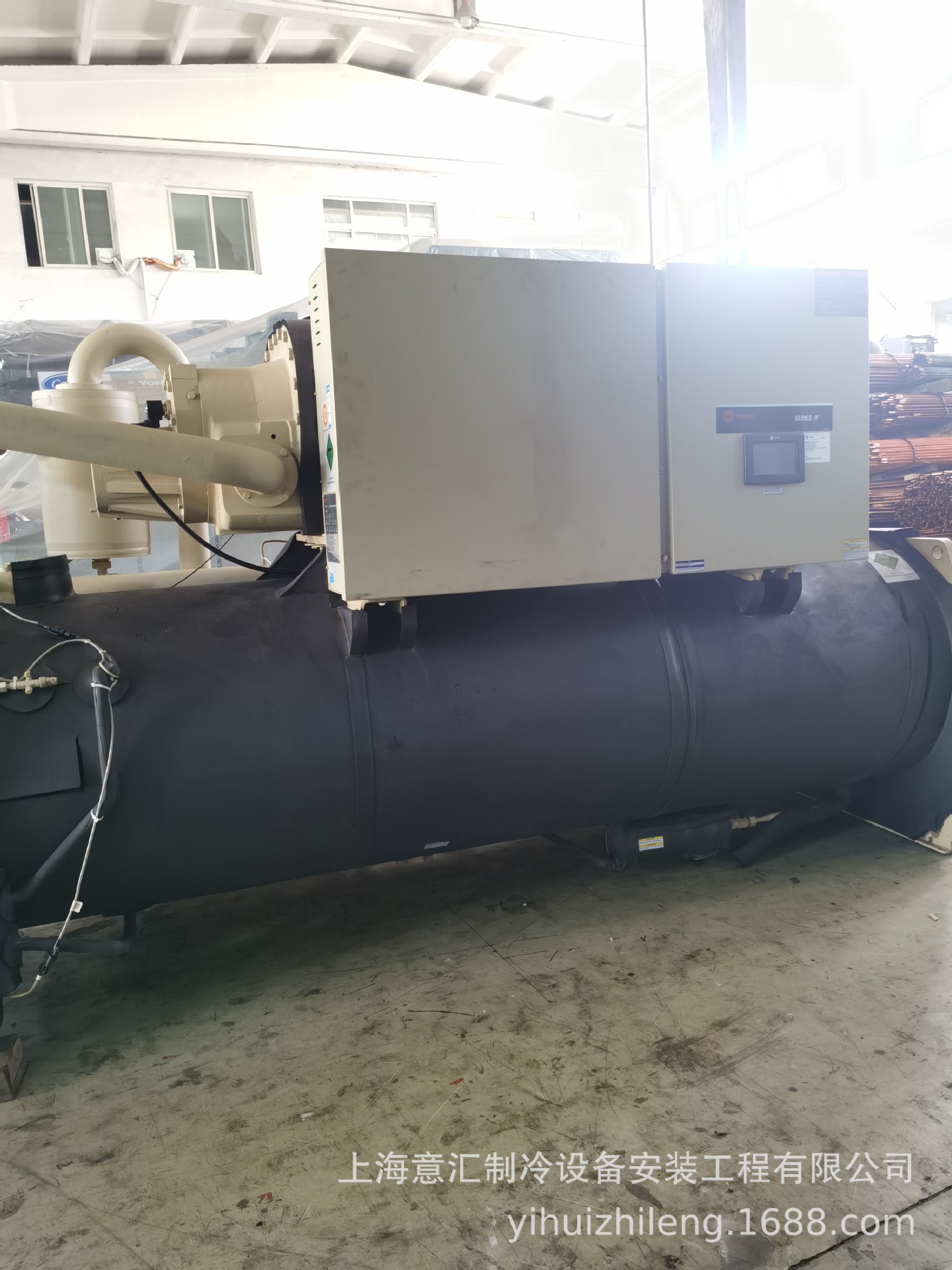 特灵螺杆冰水机制冷量1264kw   100万大卡销售与出租