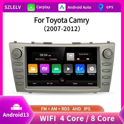 Suitable for Toyota Camry Car Central Control Large Screen Android Navigation Reversing Image Bluetooth Radio