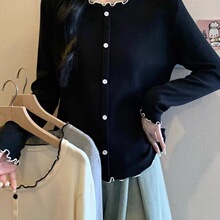 洋气减龄衫胖妹妹大码女装2025秋装新款宽松显瘦加绒打底衫女mm