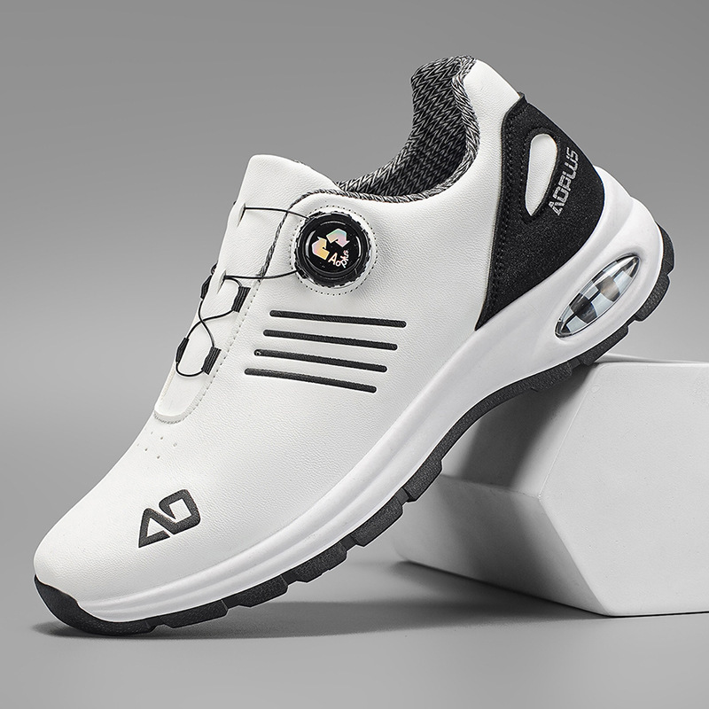 Spring New Large Size Men's Casual Sports Shoes for Summer Wear, Breathable and Versatile Shoes, Men's Shoes with Knob Shoelaces