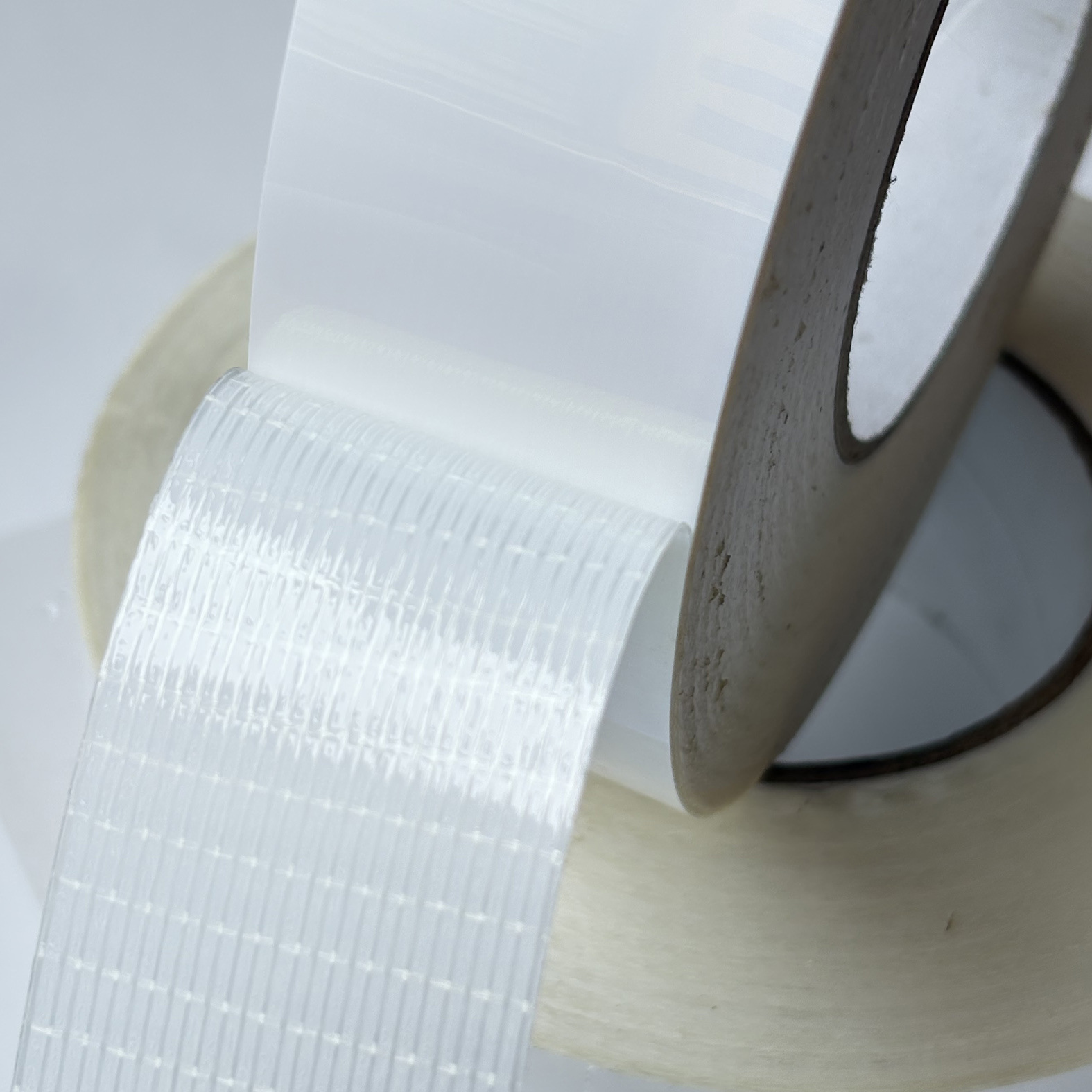 广告布网格双面胶带 橡胶密封条高粘纤维网格双面胶带