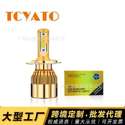 Tcyato İki Rəngli C6 H7 H8 H11 LED Avtomobil Fənərləri