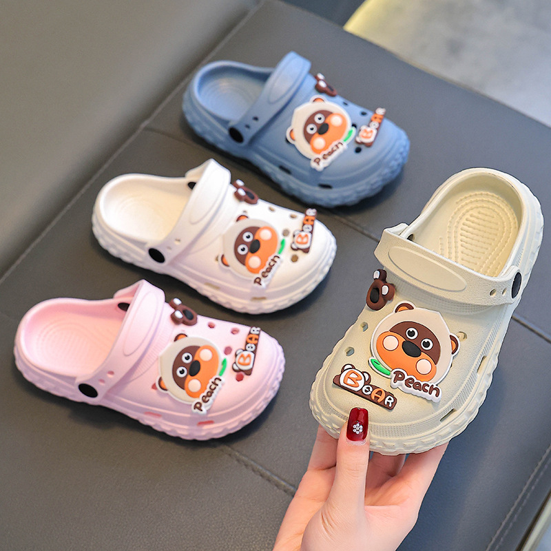 Zapatos de verano para niños, niños y niñas, zapatillas de playa para niños y niñas, zapatillas anti-deslizantes para padres e hijos