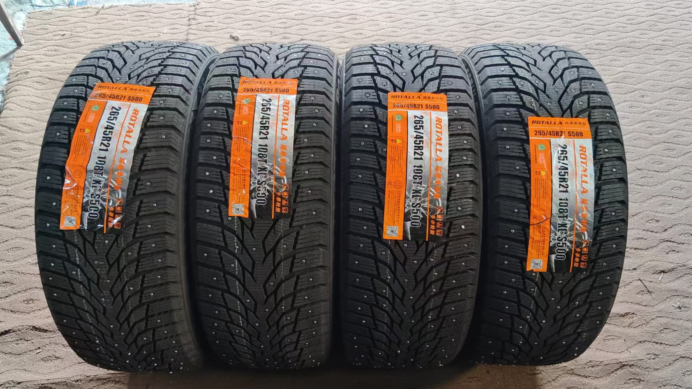 Studded Snow Tires 265/45R21 265/40R22 Winter Tires Other Mainland China