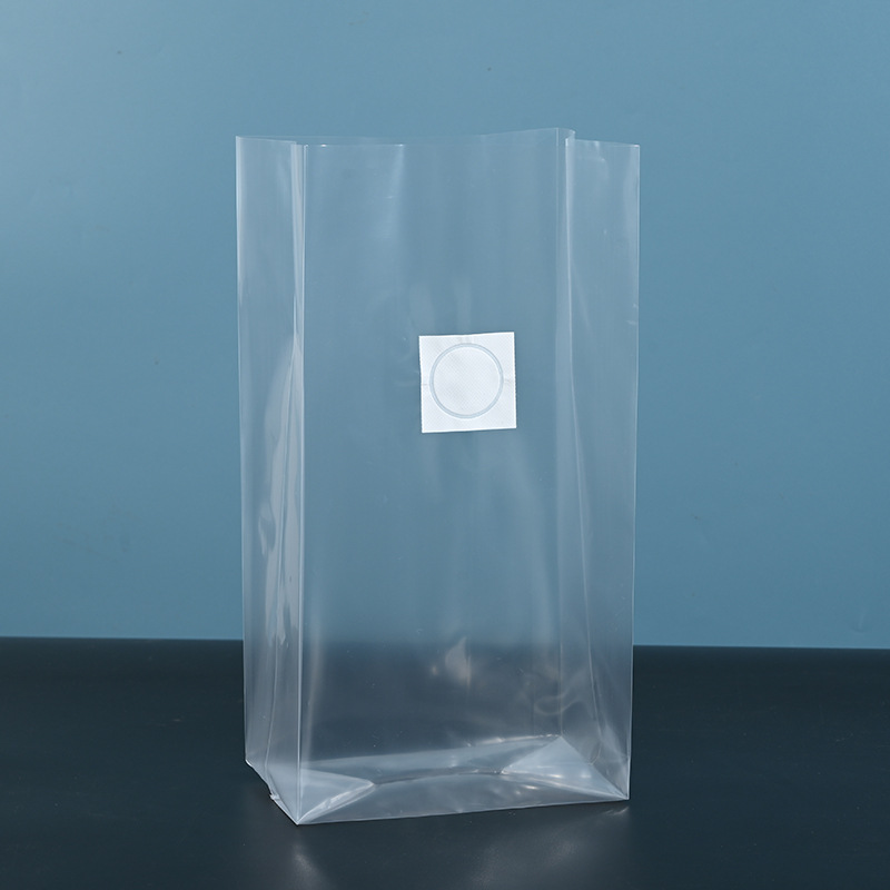 供应32*55*6丝食用菌全氧栽培袋 PP抗温隔菌透气菌袋 接种袋