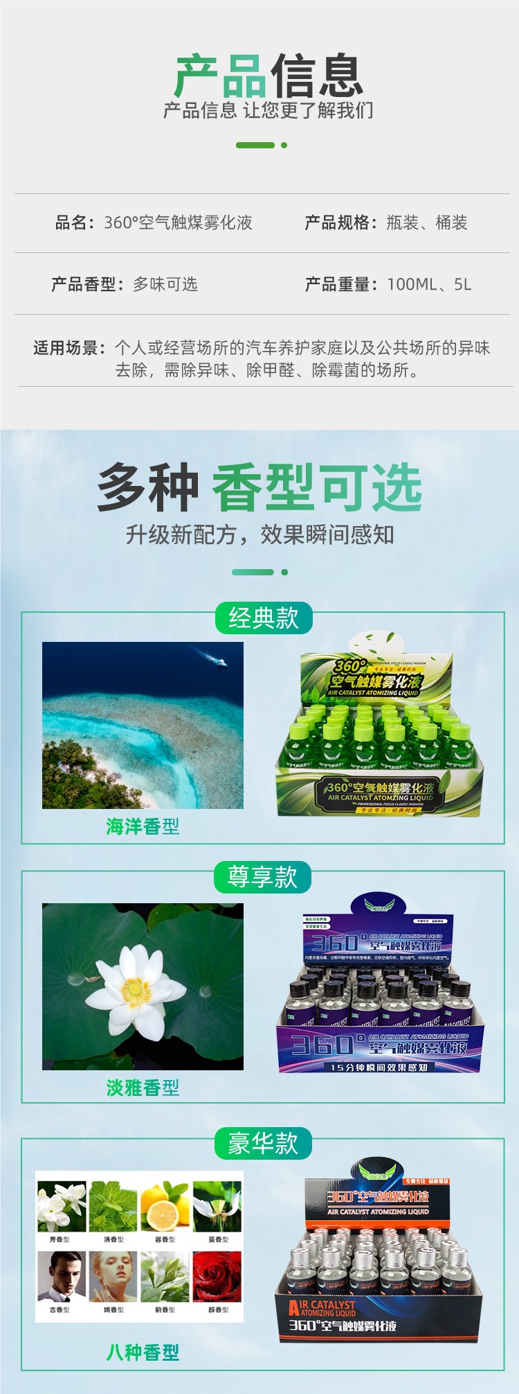 Car Atomized Disinfectant Nano Sterilization Formaldehyde Removal Odor Atomized Smoke Machine Photocatalyst Air Purifier