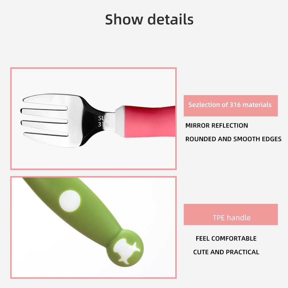 不锈钢叉勺详情013