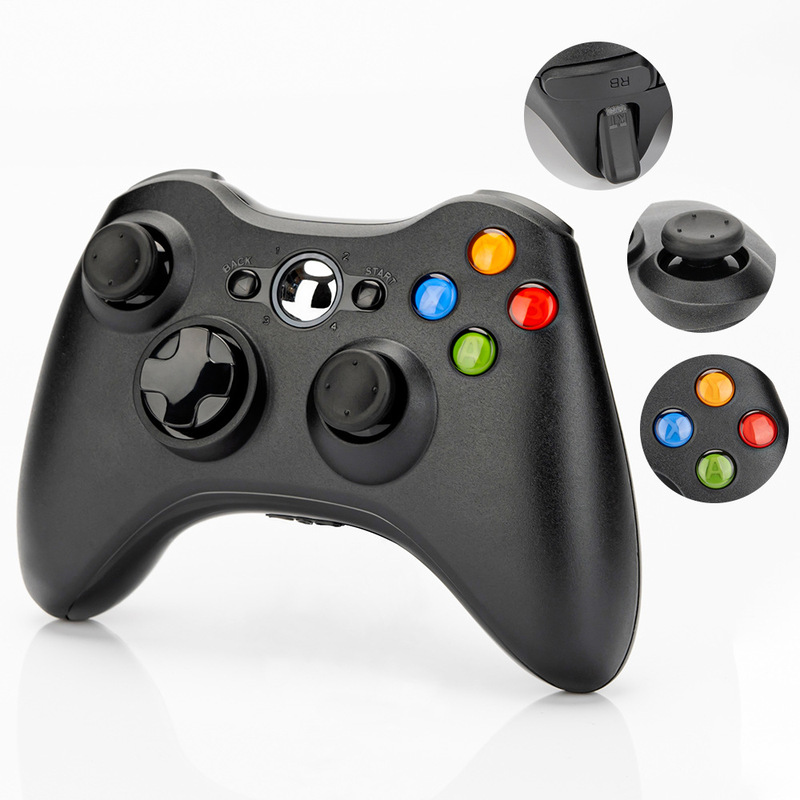 XBOX 360ワイヤレスゲームハンドルXBOX 360ハンドルダブルモーターダブル振動XBOX 360ゲームハンドル|undefined