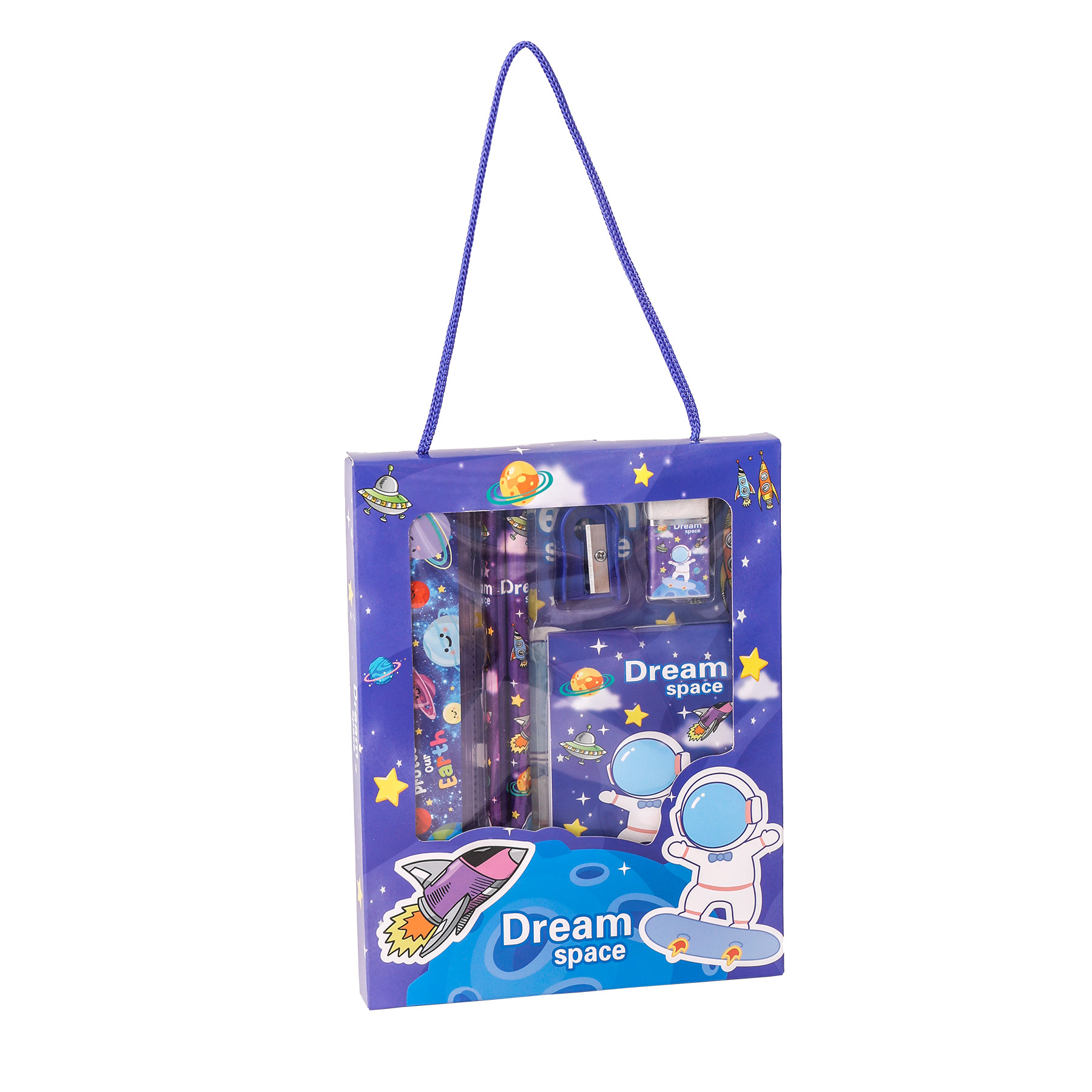 Juego de regalo de papelería para niños Recompensa de jardín de infantes Caja de regalo de papelería sorpresa Recompensa de dibujos animados de alto valor Regalo pequeño