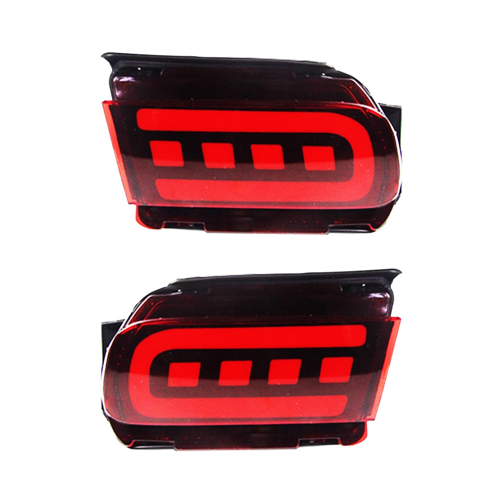 10-20 Asamblea de luz de barra trasera Prado Overpower 4000 modificación de luz trasera LED especial luz de freno luz de niebla trasera 2700