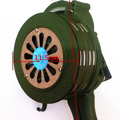 手摇报警器LK-100型 铝合金材质 手持式报警器 厂家直销消防警报