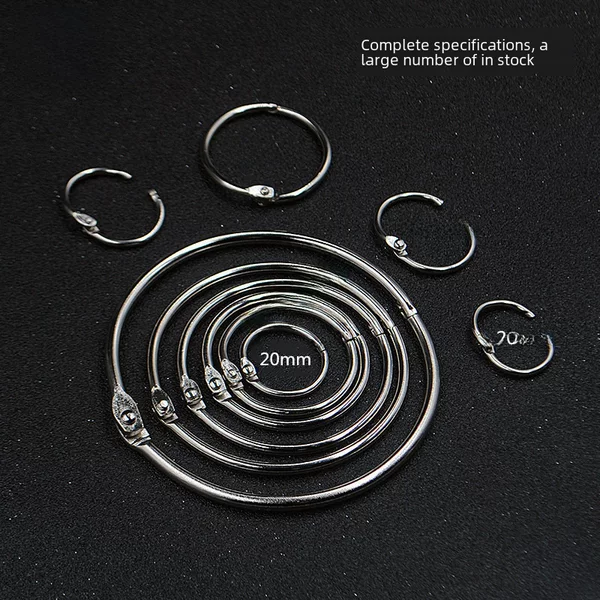 Directly Supplied from the Manufacturer, Binding Rings, Metal Clamp Rings, Book Rings, Open Rings, Complete Specifications, Same Day Delivery, Fast