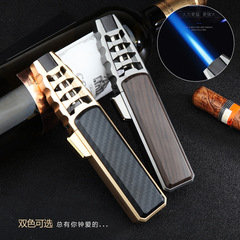 中邦ZB588創意個性充氣打火機防風直衝噴槍雪茄焊槍廚房烘焙 批發