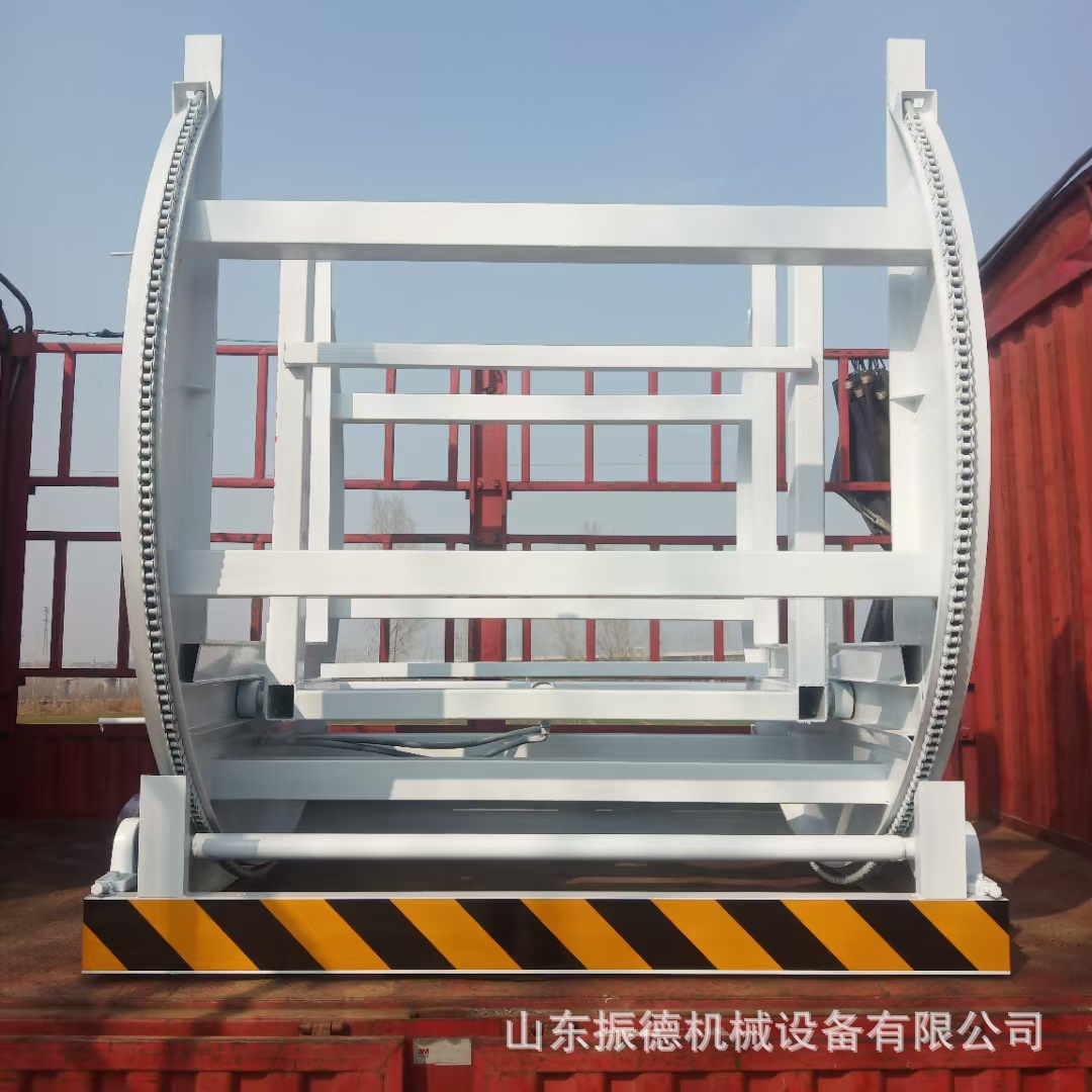 石材整吨180度翻转机设备 遥控旋转液压翻板机 电动大板材翻面机