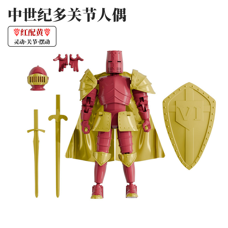 Juguete de modelo multiarticulable multi-mórfico transfronterizo ángel articulado humano descomprimido robot de quinta generación