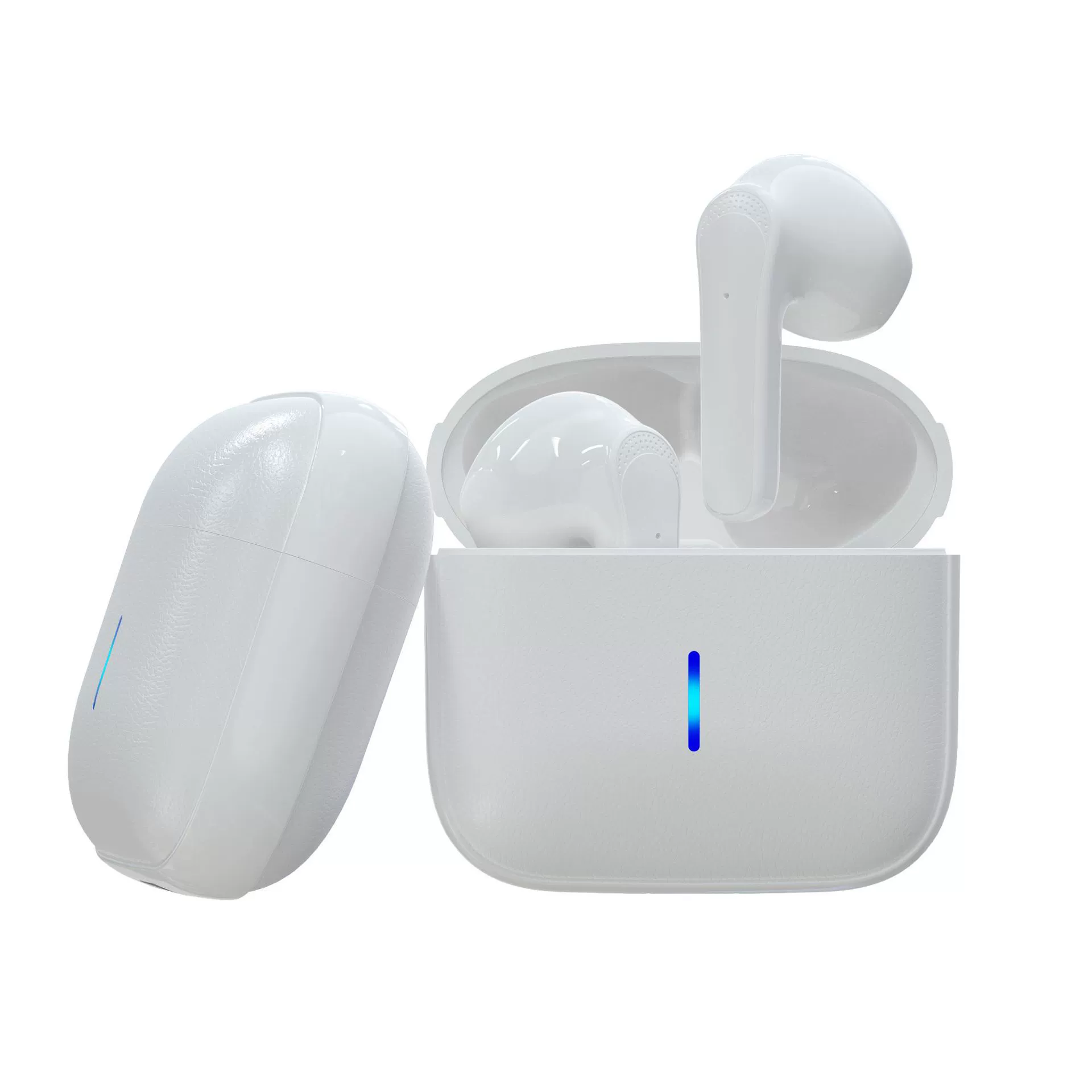 Фабричная частная модель TWS5.3 беспроводные Bluetooth-наушники кожаная отделка стерео акустика мини Bluetooth-гарнитура в наличии