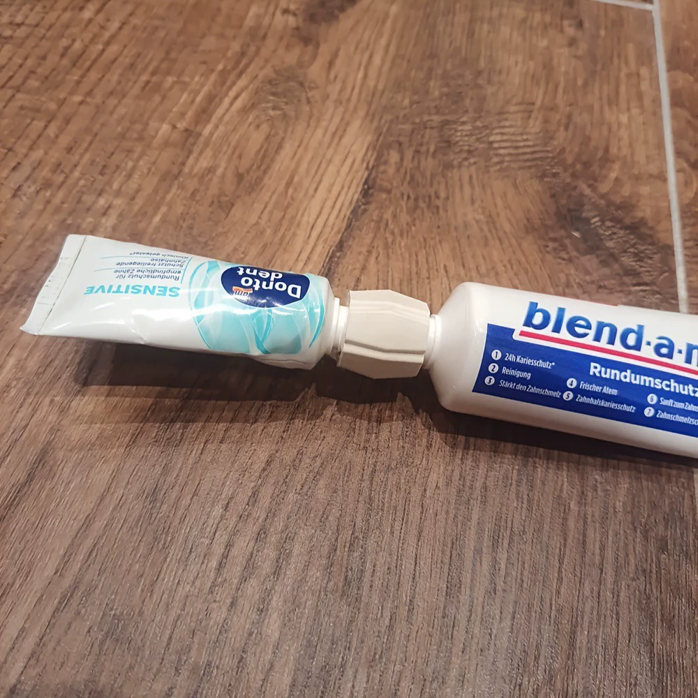 TUME Heyin Amazon Creative Аксессуары Конвертер 3D Печать Зубная паста замена трубки поддерживает многоцветное изменение цвета