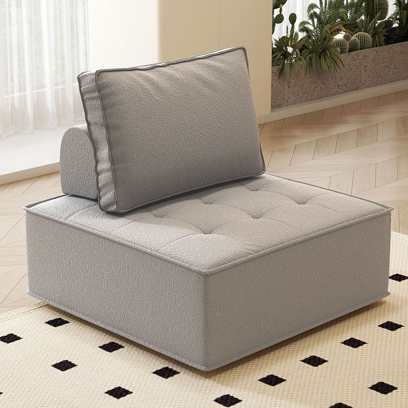 Bloqueo de tofu pequeño tipo de casa de alquiler dormitorio tatami estilo japonés una sola persona red red casual sofá de tela de tela de tela combinado