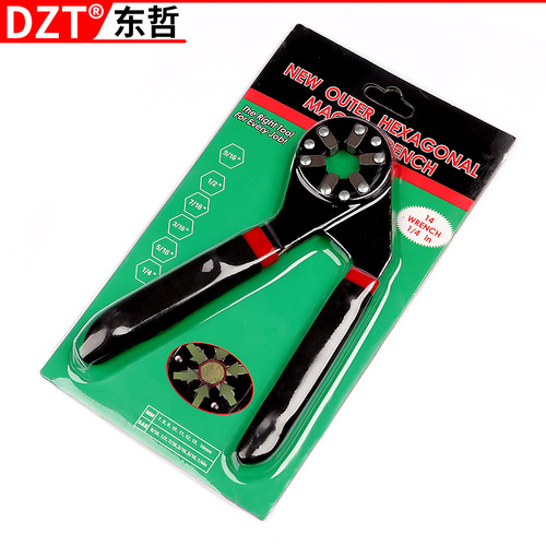 Factory direct sales magic wrench multifunctional wrench adjustable wrench torque adjustable wrench can clamp external hexagonal wrench