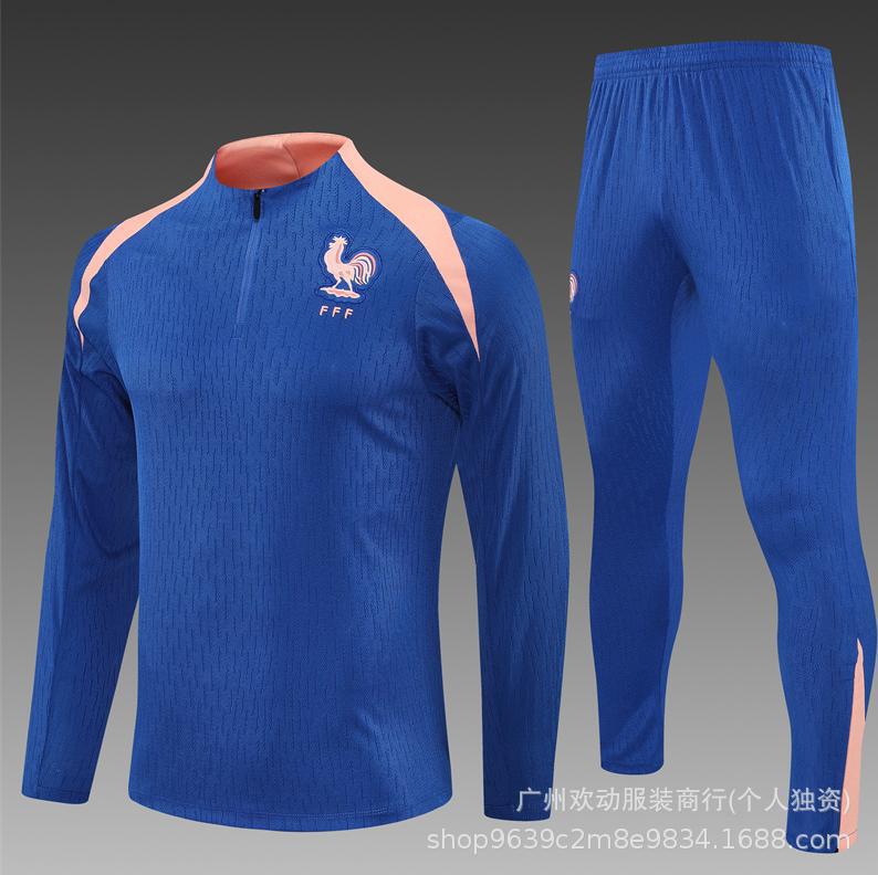 25-26新款足球训练服巴黎阿森纳多特马赛巴萨切尔西AC长袖套装球|undefined