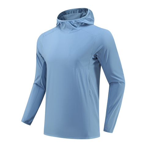 Cross-border Autumn Sport Jacket for Men and Women, Windproof Hiking and Down Jackets, Waterproof and Warm Hooded Running Headgear Top