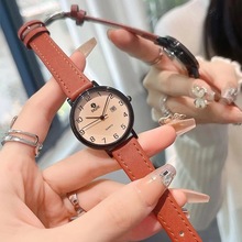 公务员考试考研专用手表女款初高中学生公考小表盘百搭复古石英表