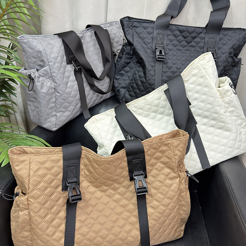 Bolsa de hombro portátil de gran capacidad, bolso de viaje de mujer, bolso de equipaje de alta calidad, bolso de ropa casual