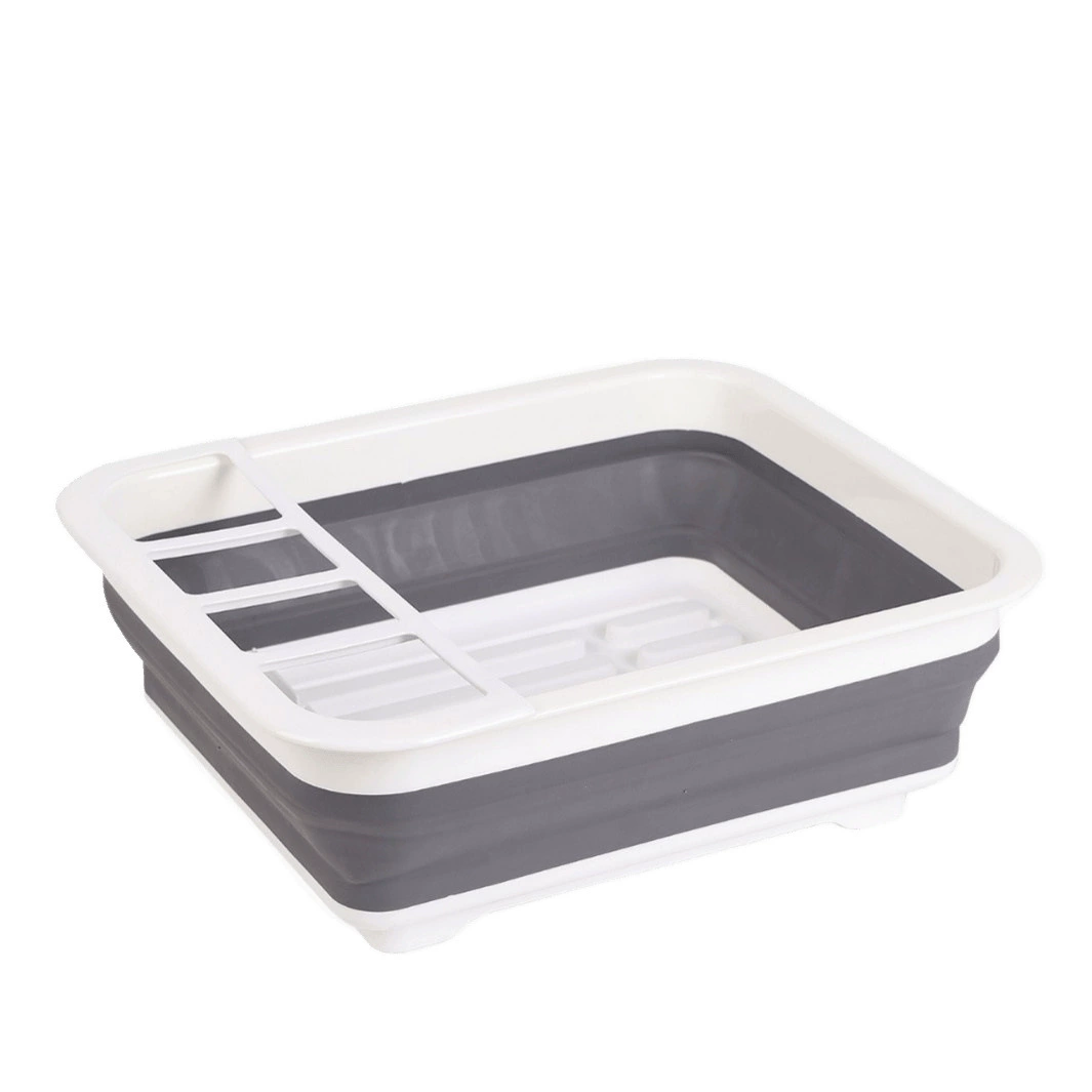 Foldable dish rack tableware storage rack retractable basin cup drain rack kitchen dish storage rack