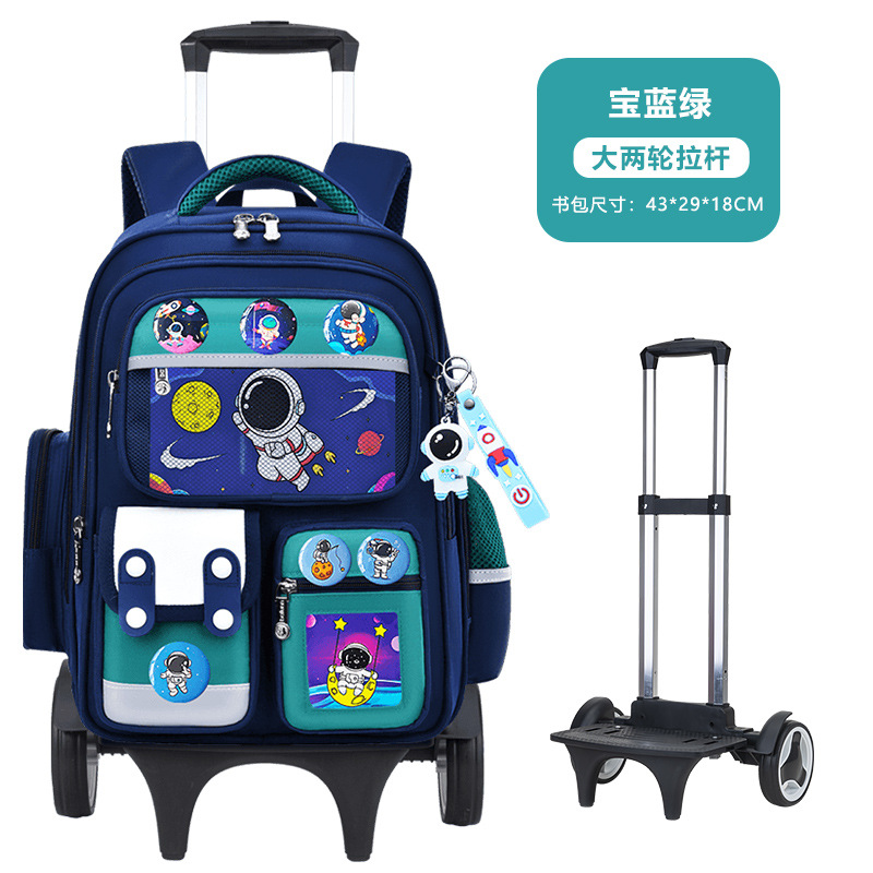 2026 nueva mochila escolar de tirón para estudiantes de primaria 23456 grados mochila de hombro