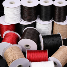 1.0mm韩国蜡绳 皮绳项链蜡线材料饰品配件diy手工编织文玩蜡皮绳