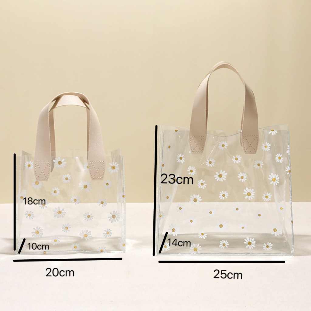 Beige-little daisy; large size [free bow] 25*23*14; 45cm