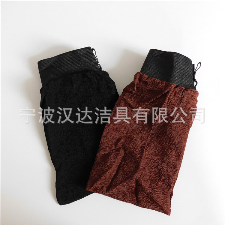 Guantes de baño de arena gruesa guantes de baño espalda frotar guantes de lodo guantes de baño