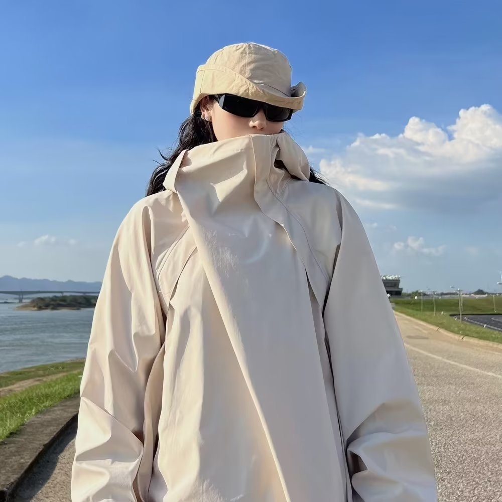 Ins High Street Trend Brand 2024 Primavera y otoño Chaqueta guapa Estilo de Hong Kong para hombres Estilo Harajuku japonés Chaqueta suelta de tendencia coreana