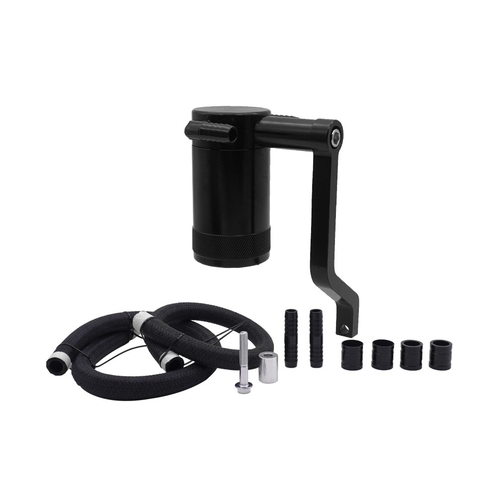 Car modified oil breather pot is suitable for Dodge Challenger Chrysler 6.4L 11-21 Z-type bracket